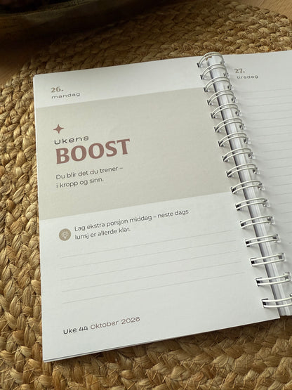 Movementum Årskalender 2026 - Fra tanke til handling